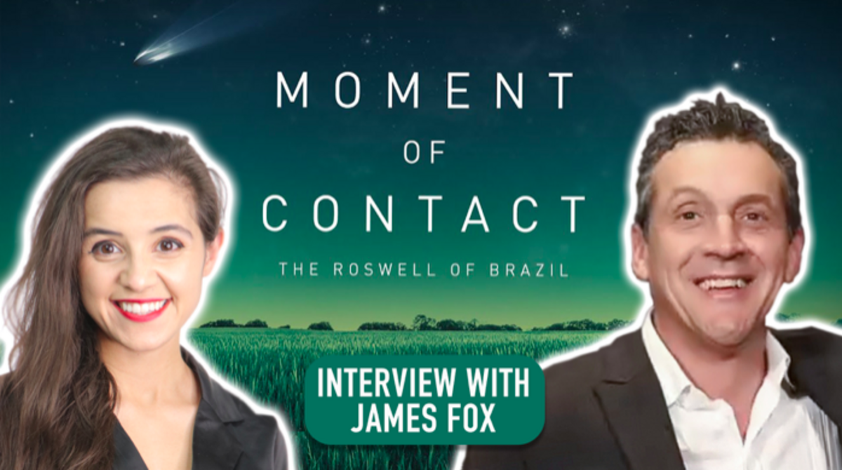 Moment of Contact (new UFO documentary) Cristina Gomez interviews James